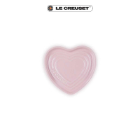 【Le Creuset】瓷器心型鏟座盤(亮粉)