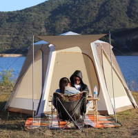 One-Touch Accessories Tent Supplies Prefabricated Camping Outdoor Tents Party Nature Hike Tiendas Para Acampar Outdoor Furniture
