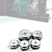Generator Set Anti-vibration Foot Mat Shock Pad 400-500kg Genset Water Pump Air Compressor Parts