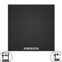 KINGROON 3D Printer Platform Ultrabase Heatbed Square Build Surface Lattice Glass Black Plate for KP3S/KP3S PRO/PRO S1/KP5L