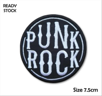 EMBLEM PATCH BORDIR PUNK ROCK HIGH QUALITY - BDS