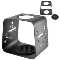 Coffee Dripper Stand Steel Portable Espresso Coffee Dripper Station Rack Coffee Maker Accessories For Caravanning Picnic