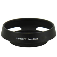 NEW LH-46GFII Metal Lens Hood for Panasonic Lumix G 20mm 1.7 II &amp; 14mm 2.5 ASPH