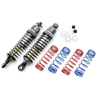 1/10 Climbing Car RC Coilover Shock Absorber, Hole Spacing 86Mm, Suitable For TRX4 90016 SCX10 D90 Replacement Parts