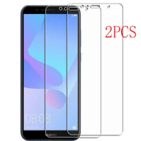 For Huawei Y6 Prime 2018 Tempered Glass Protective ON Y6Prime ATU-L11, ATU-LX3 5.7INCH Screen Protector Phone Cover Film
