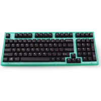 GMK Black Samurai Keycap Personalized Cherry Profile PBT Material 23/130 Keys Dye Sublimation For MX Mechanical Keyboard
