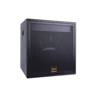 single 15 inch 300W professional active subwoofer speaker(F55B)