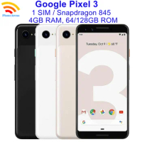 Google Pixel 3 Pixel3 5.5" 4GB RAM 64/128G ROM NFC Octa Core 4G LTE Unlocked Android Original Cell Phone