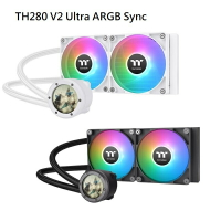 【獨家！另享10%回饋】Thermaltake 曜越 TH280 V2 Ultra ARGB Sync 主板連動版 一體式水冷(2.1吋液晶冷頭)