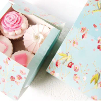 Cake Box packing box moon cake packing box mung bean cake biscuit box 100pcs/lot Free shipping