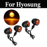 4pcs/Set Motorcycle Blinker Turn Signal Light For Hyosung Gt125 125r 250p 250r 650p 650r 125c Hyosung Rt125d St7 X-5 Eva