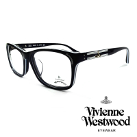 【Vivienne Westwood】ANGLO MANIA系列－個性經典立體星球款光學眼鏡(AN291-04－黑)