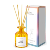 100ml Reed Diffuser Set, Scented Diffuser with Sticks, Home Fragrance Essential Oil Scented Diffuser for Bedroom Bathroom Office