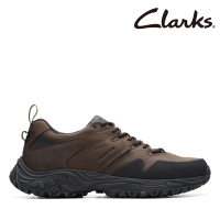 Clarks 男鞋ATL Walk Go WP防潑水異材質拼接休閒徒步鞋(CLM73484C)