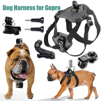 Hot dog camera harness mount for GoPro 12/11/10/9, DJI Osmo, Insta360 accessories, compatible with 7