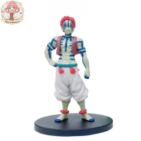 Kimetsu No Yaiba figure Demon Slayer Thượng Tam Akaza siêu ngầu . Cao 17cm . figure thanh gươm diệt 