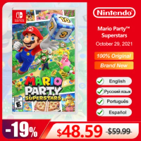 Mario Party Superstars Nintendo Switch Game Deals 100% Official Original Physical Game Card for Switch OLED Lite Game Console