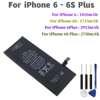 High Capacity Replacement Battery For iPhone 6 6 Plus 6S 6S Plus iPhone 6 Plus iPhone 6S Plus Replacement Battery +Free Tools