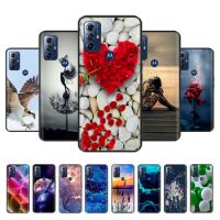 For Motorola Moto G Play 2023 Matte Phone Case 6.5" Cute Cat Cartoon Soft Silicone Bumper Back Cover For Moto G Play (2023) Case