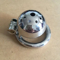 Male Stainless Steel Chastity Device,Super Small Cock Cage,Penis Lock Cock Ring Chastity Belt S027