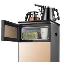 開飲機冬芒茶吧機飲水機立式冷熱家用全自動上水燒水壺防燙型新款茶吧機