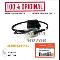 Rumah Saklar Starter Motor Honda BeAT eSP New (K81) 35165K81N31 35165-K81-N31 Housing Comp Starter S