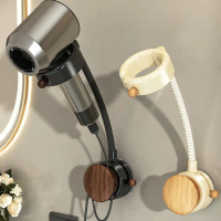 Giá Đỡ Máy Sấy Tóc, Cốc Hút, Không Cần Khoan, Giá Để Máy Sấy Tóc Xoay Trong Phòng Tắm, Treo Tường, M