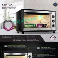 KIRIN Oven Listrik Toaster Roti Kue Ayam Jumbo : KBO700C