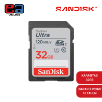 Sandisk ULTRA SDHC Class 10 120MBps - 32GB - DUN4 Stiker Otg