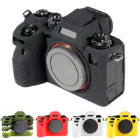 HQ Soft Silicone Rubber Case For Sony Alpha A1/A7C/A7S III/A7R Mark IV/A7R4 Camera Protector Skin