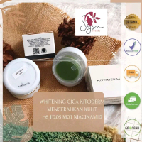 Kitoderm Cica Whitening Cream – Krim Wajah Mencerahkan & Menenangkan Kulit | Anti Kusam & Bekas Jera