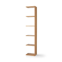 【MUJI 無印良品】自由組合層架橡木/5層/追加用(大型家具配送)
