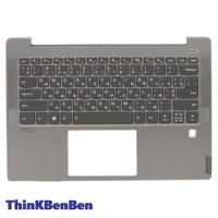UKR Ukrainian Grey Keyboard Upper Case Palmrest Shell Cover For Lenovo Ideapad S540 14 14IWL 14IML 14API 5CB0S17246