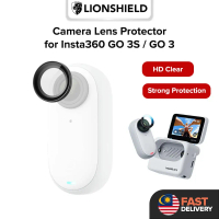 (MY) LionShield Camera Lens Protector for Insta360 Go 3S / Go 3 HD Clear 9H Tempered Glass Strong Pr
