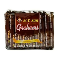 Mysan Grahams Honey Graham Crackers Biskuit Kue Dessert Manis Cheese Cake My San Grahams Kemasan sac