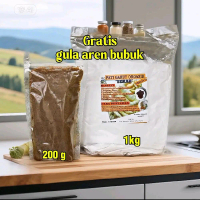 Tepung pati garut asli 1 KG bonus gula aren semut 200 gram Baking Food