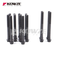 18ชิ้นฝาสูบสายฟ้าชุดสำหรับมิตซูบิชิ KB8T Nativa KH8T ปาเจโร Montero V68 V78 L200 ME203051