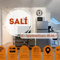 住宿 Sali -R8-Apartmenthaus, WLAN, TV 雷姆沙伊德