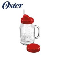 美國OSTER-Ball Mason Jar隨鮮瓶果汁機替杯(紅)BLSTMV-TRD