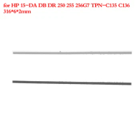 1Pc Laptop Rubber Strip For HP 15-DA DB DR 250 255 256G7 TPN-C135 C136 Bottom Case Foot Pad Surface Laptop Rubber Foot