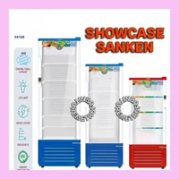 SHOWCASE SANKEN KULKAS PENDINGIN MINUMAN SANKEN FREE ONGKIR SERANG KOTA 3 RAK