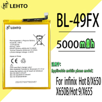 100% Original BL-49FX INFINIX HOT 20i/X665E/Smart 6 Plus india Phone Replace Baterian