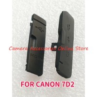 NEW For CANON 7D2 USB 7D Mark II AV OUT/ HDMI/ MIC Rubber Side Cover Camera Repair Part