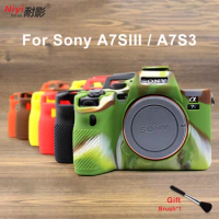 Soft Silicone Rubber Camera Case For Sony A7S III Alpha A7S3 Skin Camera Bag Protector Cover