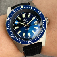 Tnadorio T2 Titanium 62MAS Diving Automatic Watch Men S NH35 PT5000 AR Dome Sapphire Crystal 20bar Waterproof Swim Clock Rejor