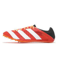 adidas 田徑鞋 Sprintstar 男鞋 紅 黑 輕量 田徑 釘鞋 運動鞋 愛迪達 GX6686