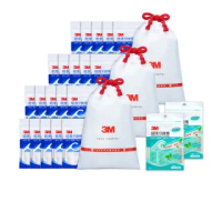 【3M】細滑牙線棒散裝超值分享包 1500支(加贈軟式牙間刷60入)