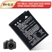 EN-EL12 Replacement Camera Battery For Nikon S610 S620 S630 S71 S610C S8000 Keymission170 S9900 A900 AW130 S9200 P300 P310