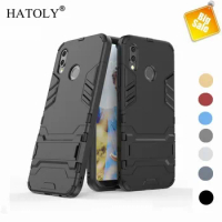 For Cover Huawei P20 Lite Case Shockproof Armor Hard Cover Silicon Anti-Knock Stand Phone Bumper Case For Huawei Nova 3e ANE-LX1