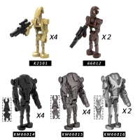 Pertempuran Droid, blok bangunan, mainan kanak-kanak